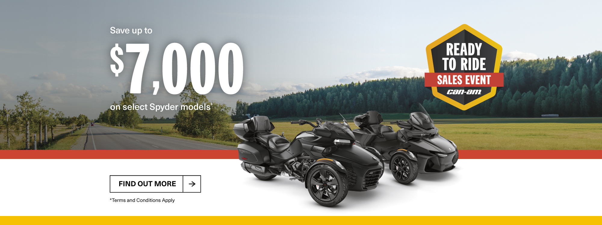 NZ Can-Am On-Road - Q2  Retail Program 2025 Spyder